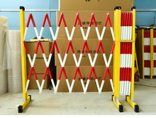 伸缩围栏可移动电力绝缘安全施工围挡幼儿园伸缩护栏折叠式隔离栏