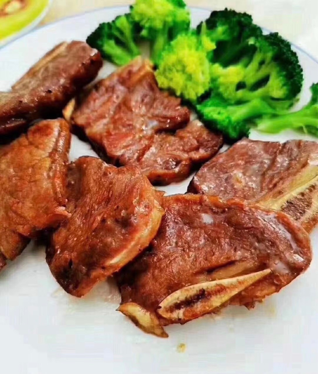 追牛族黑椒牛仔骨牛排骨冷冻牛肉骨400g批发代发微商饭店整箱供货