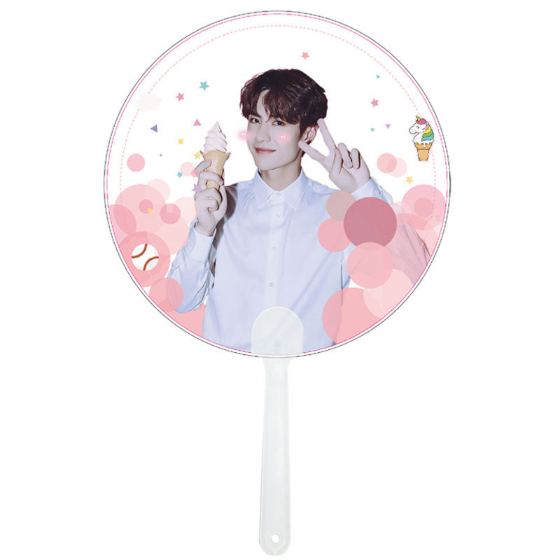 肖站陈情令肖战王一博魏无羡蓝忘机博君一肖透扇应援扇周边扇子