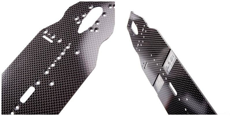 高强度碳纤维复合材料 cnc加工定制碳纤维制品 碳纤维车模加工件