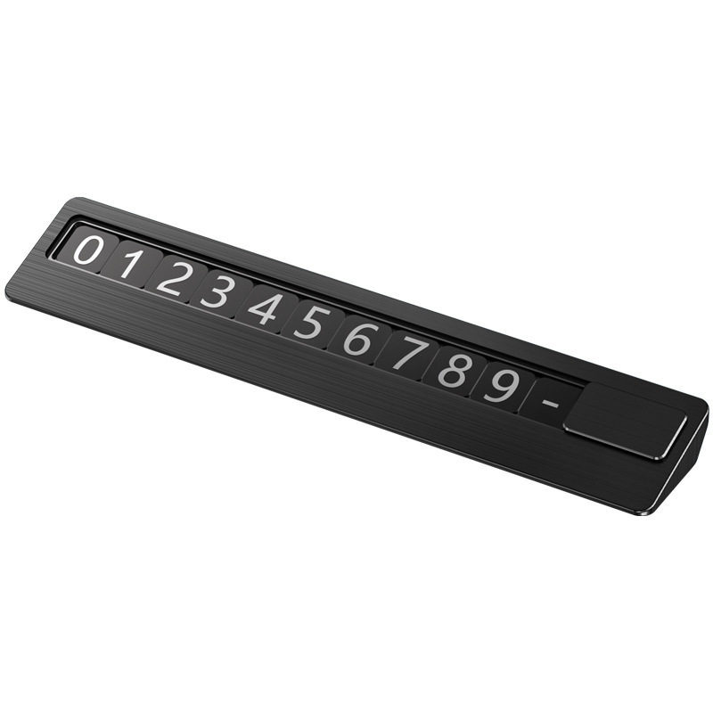 Yi Ju Hidden Car Moving Phone Card Car Temporary Parking Number Plate Car Parking Plate Car Moving Car Stop Sign