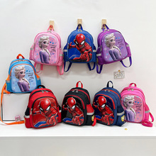 卡通儿童男女孩双肩包可爱蛋壳书包幼儿园宝宝蜘蛛侠背包防走失包