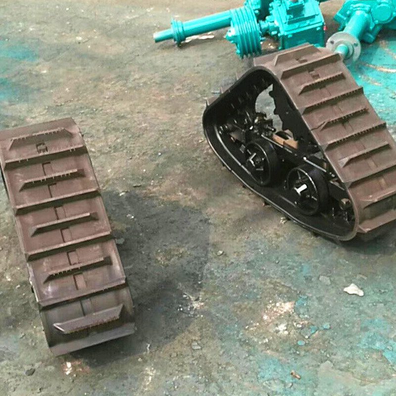 三角履带链轨 农机配套防陷半链轨 玉米收割机改装三角链轨