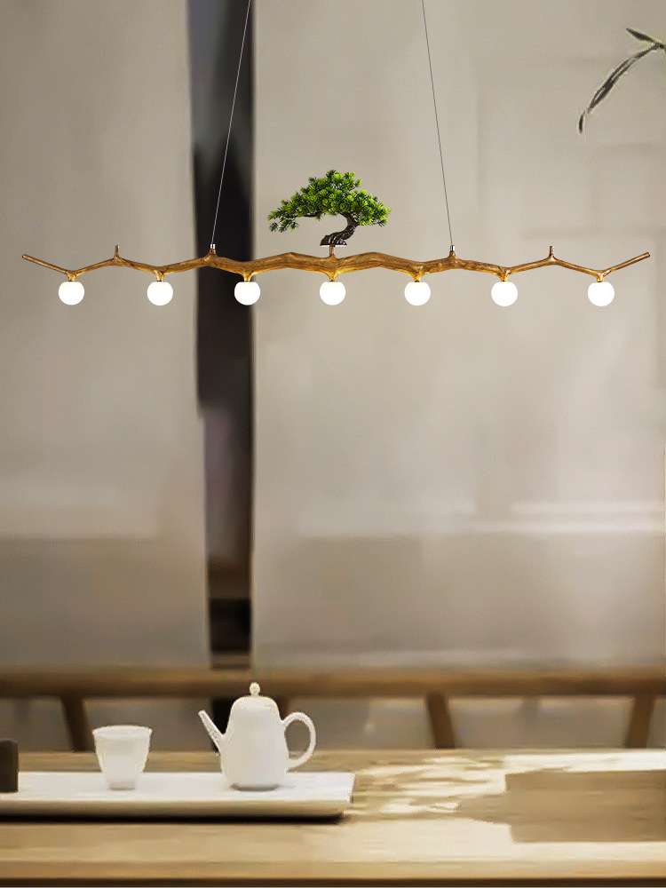 树枝中式吊灯