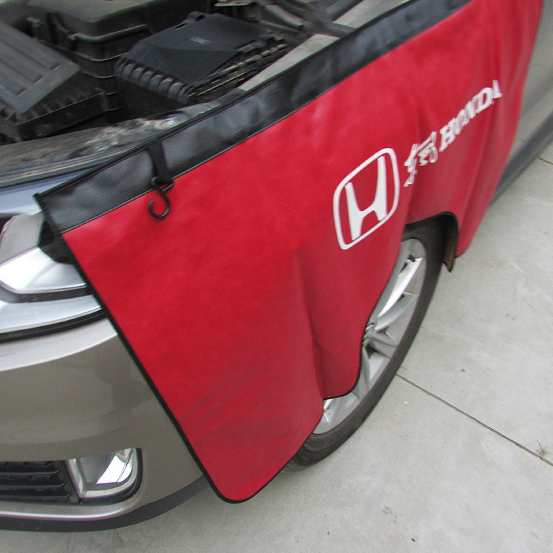 4s店美容汽车叶子板护垫批发维修翼子板保护布pu皮保护套一件代发