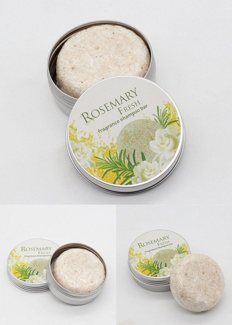 贸易网红旱金莲迷迭香洗发皂 除螨控油香皂去屑止痒防脱养发