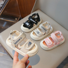 女宝宝夏季软底学步鞋0-1一2岁男婴幼儿防滑防踢凉鞋小童沙滩鞋子