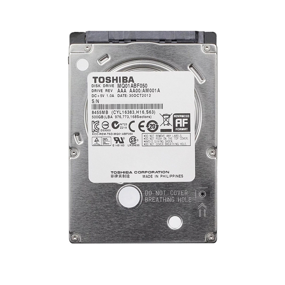 适用东芝500g/1t机械硬盘2t笔记本台式机 sata3 2.5英寸小盘薄盘