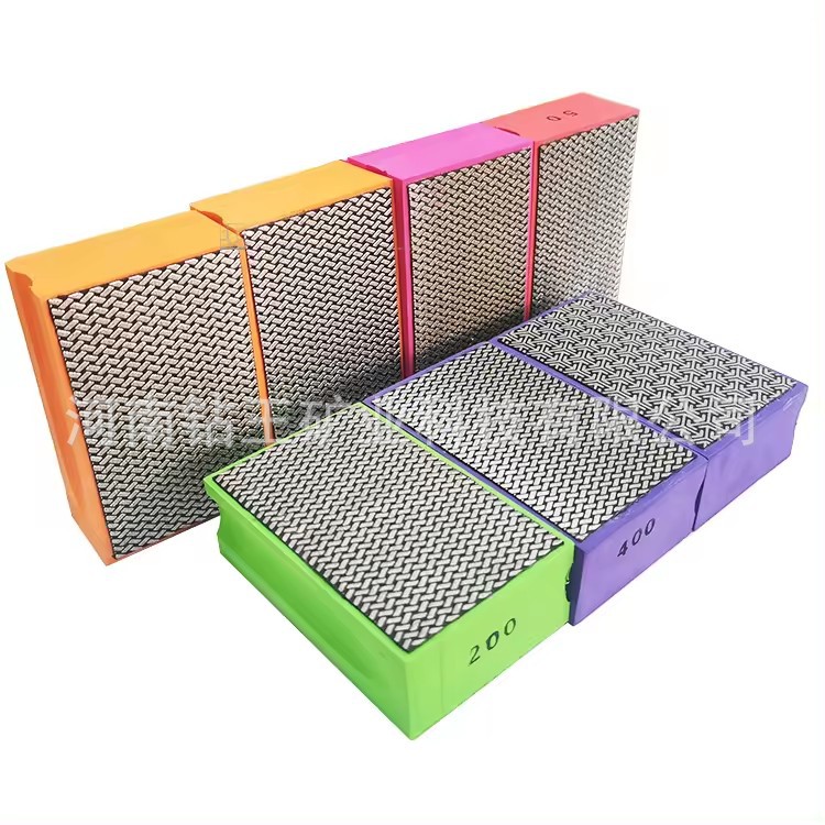 瓷砖修边器玻璃磨边打磨片金刚石抛光修边器岩板金刚砂手擦工具