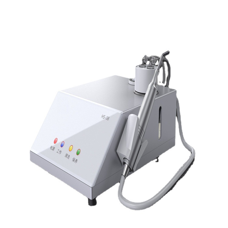 华会喷砂机 牙科洁牙茶渍烟渍喷砂枪口腔抛光洗牙器厂家 黄金款