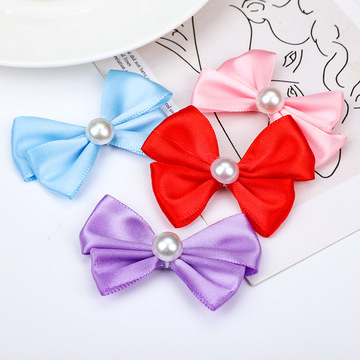 蝴蝶结成品发夹飘带发饰头饰服装辅料diy手工配件珍珠蝴蝶结-阿里巴巴