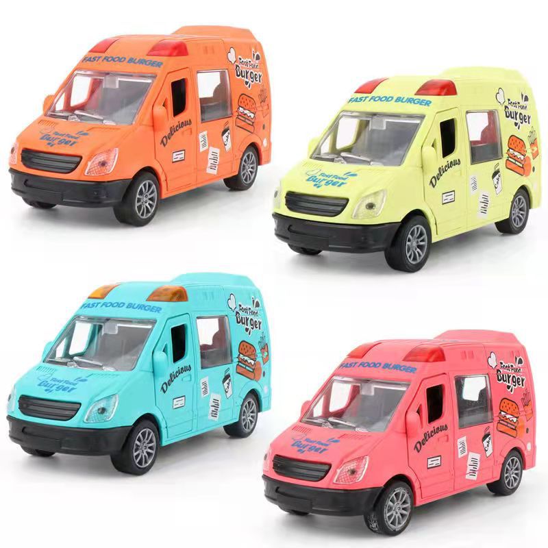 Cross-Border Children's Toy Car Police Car Tank Simulation Bike Boys and Girls Inertia Car Toy Wholesale