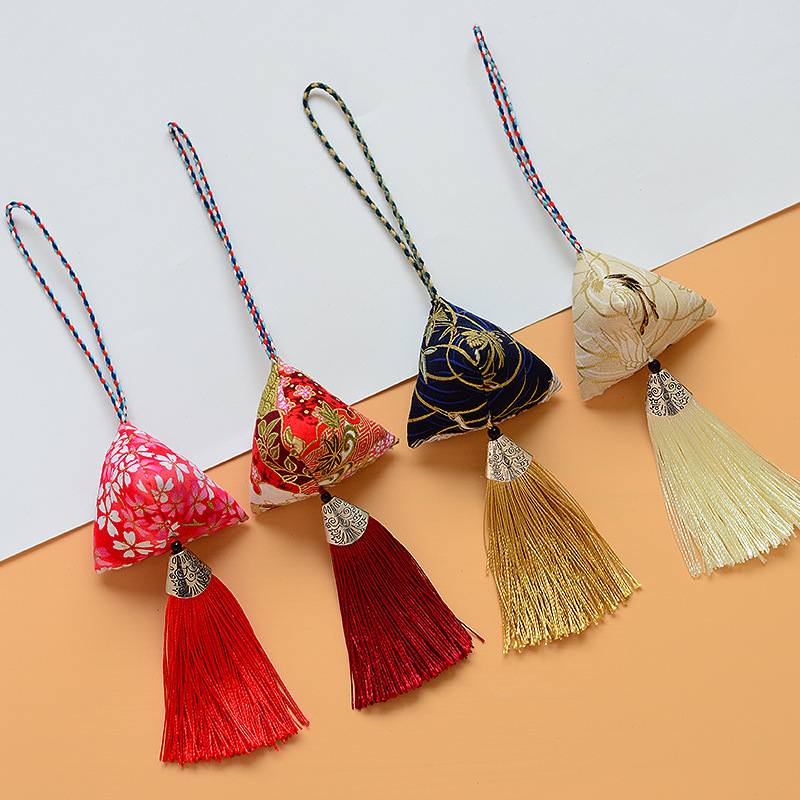 端午节香包艾草香囊汽车随身驱蚊包古风粽子艾叶香包汉服荷包批发