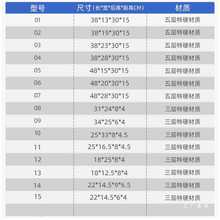 US4A货架纸箱库位盒子厂房库仓库物料分类收纳陈列整理无盖斜口箱