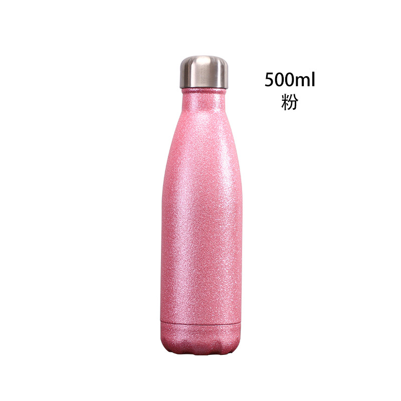 Customized Stainless Steel Coke Bottle Vacuum Cup 304 Stainless Steel Vacuum Cup Business Cup Outdoor Sports Bottle