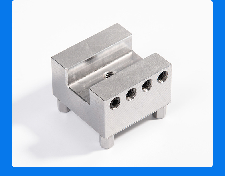 现货u型电极座-20铜公夹紧cnc工装夹具快速基准定位u型电极座批发