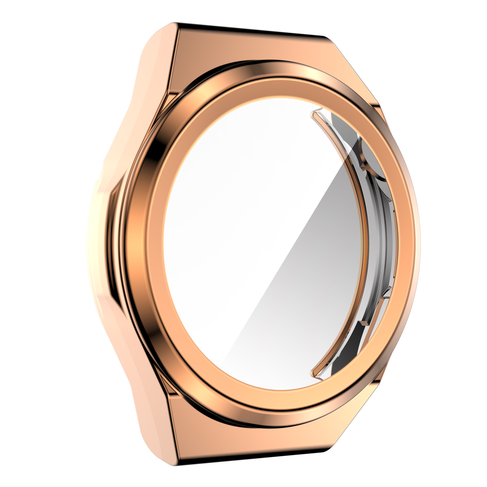 适用华为watch gt runner手表壳 tpu全包电镀智能手表保护套