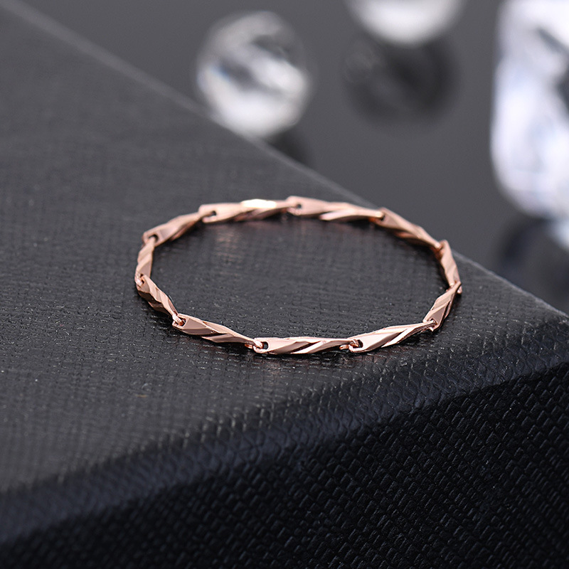 s925银九尾狐传李栋旭李砚同款戒指2020新款潮流小巧黑色链条戒指