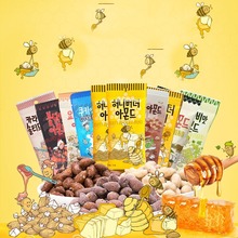 韩国进口 零食蜂蜜黄油腰果杏仁扁桃仁坚果仁汤姆农场可议价 芭蜂