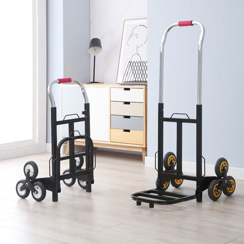 爬楼梯神器搬运车折叠便携小拉车爬楼购物车小推车手推货车买菜车