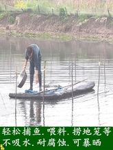 泡沫船渔船船用养殖平板泡沫板浮板钓鱼船塑料撒网硬鱼塘浮台