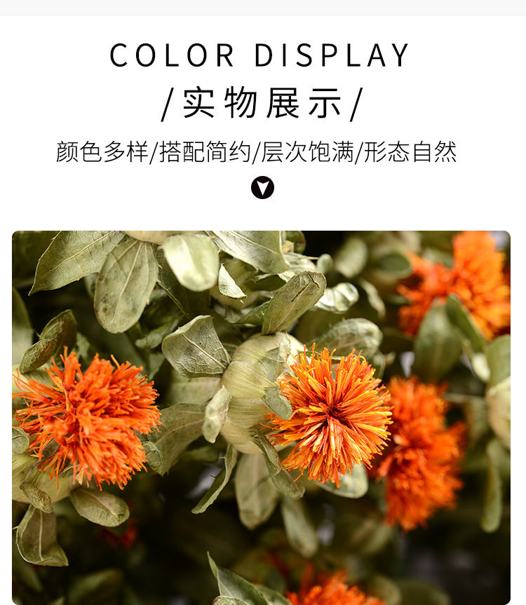 云南永生花橙菠萝干花直供居家装饰七夕情人节礼物拍照摆设道具