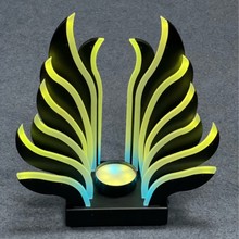 酒吧发光酒座LED野格XO洋酒底座KTV展示架partly 会所酒托酒架子