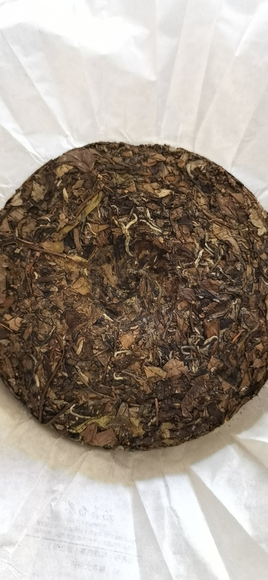 2013年福鼎的白茶寿眉白茶饼