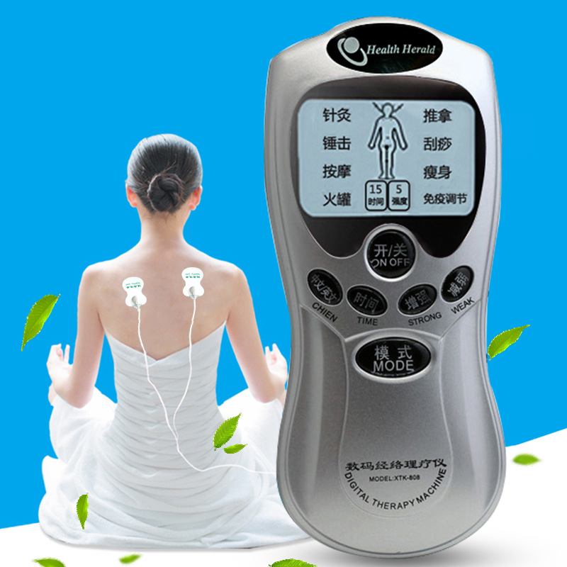 厂家现货亚马逊跨境颈椎按摩仪电子数码肩颈背部按摩器理疗仪