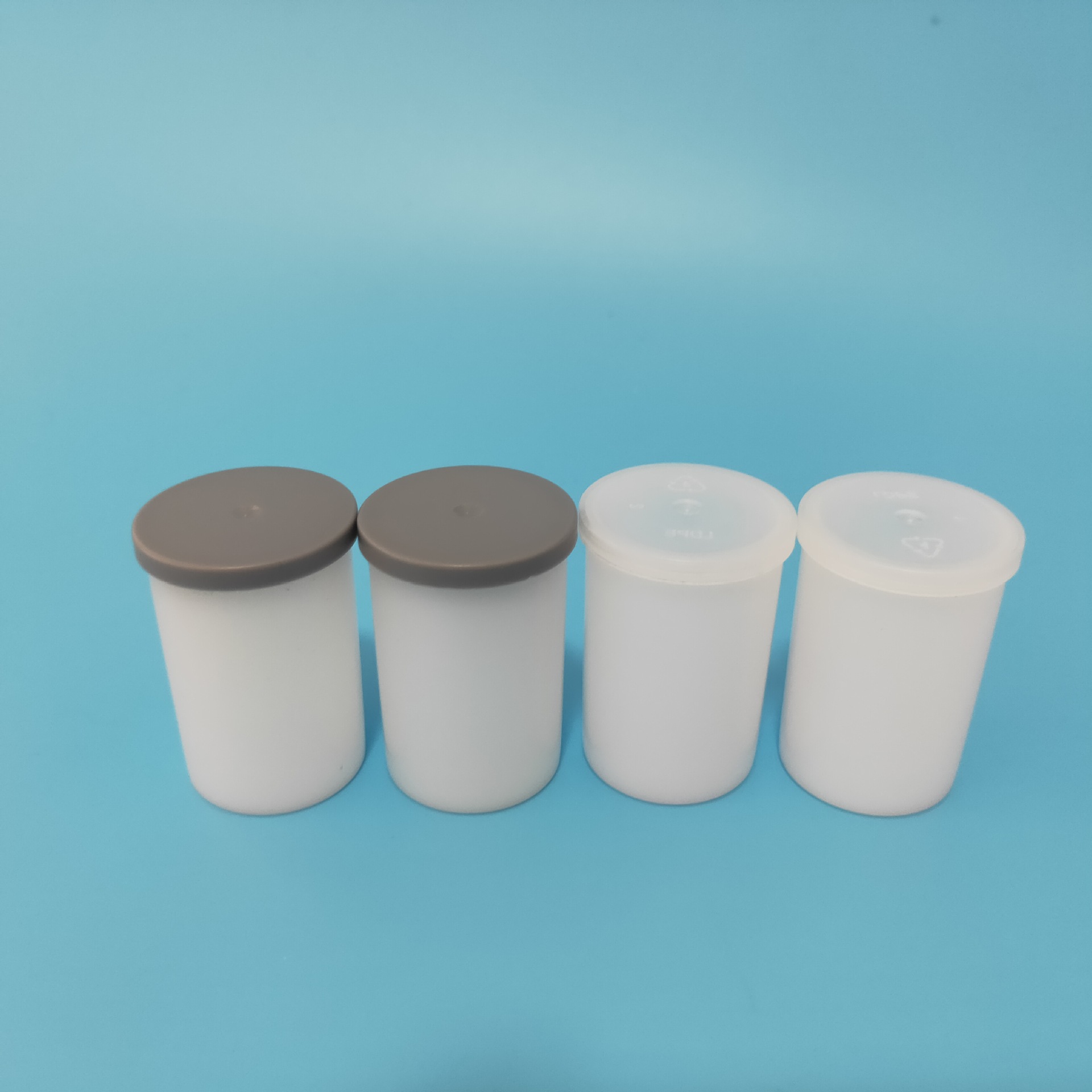 供应透明塑料胶卷盒 置物塑料盒 实验用pe密封30ml塑料盒