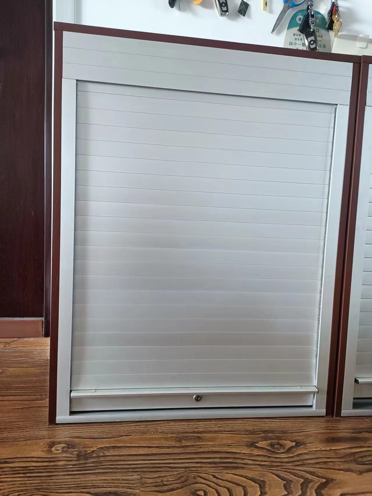 家具卷帘门橱柜卷帘门卷门柜文件柜门隐形门橱柜门伸缩门手动卷帘