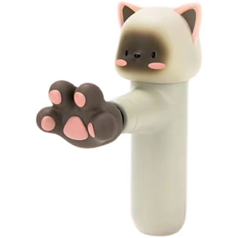 Keepmoving 1991 Cat Massage Gun Muscle Relaxation Massager Kitten Catch Couple Qixi Goddess Girl Gift