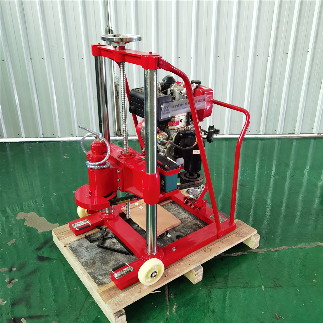 小型工程水钻打孔取芯机 汽油钻孔取芯机 路面采样机
