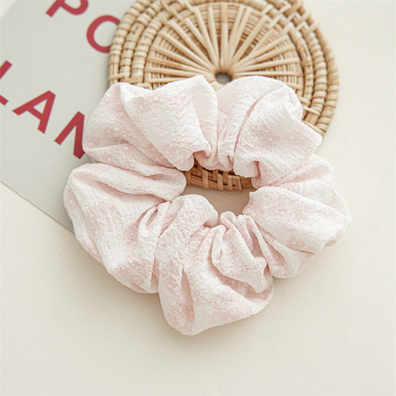 New Simple Intestine Pork Intestine Hair All Ins Korean Summer Headband Head Accessories Women's All-Match Hair Rope