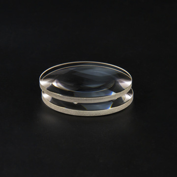 光学玻璃透镜加工双凸透镜k9玻璃厂家定制显微镜投影仪用透镜