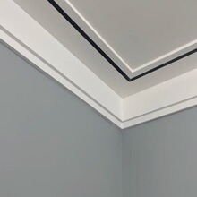 吊顶仿吊工程顶角线石膏线石膏双眼皮装饰石膏不欧式卧室线条