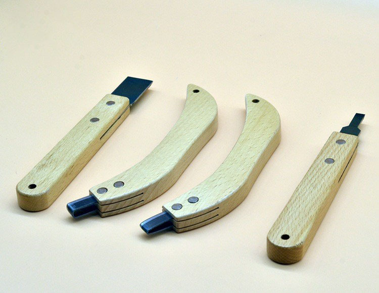 木柄清胶刀四件套双光透镜开灯冷胶刀硬胶清胶刀汽车大灯改灯工具