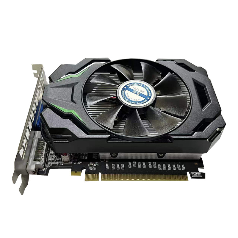 全新华智gtx650 2g ddr5高清lol网络独立游戏pci-e显卡质保2年