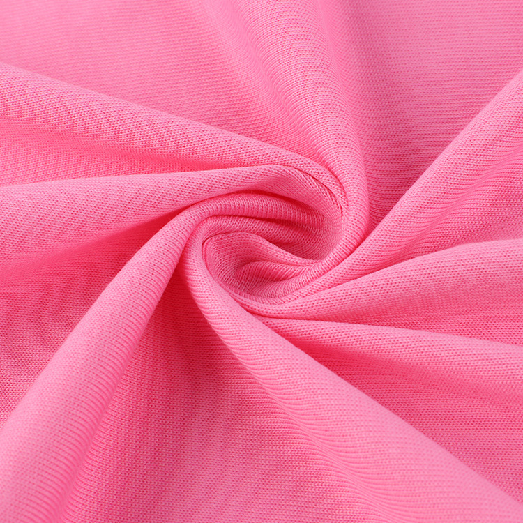 32支双纱爽棉单面布 爽滑棉针织面料全棉汗布面料纯棉平纹t恤面料