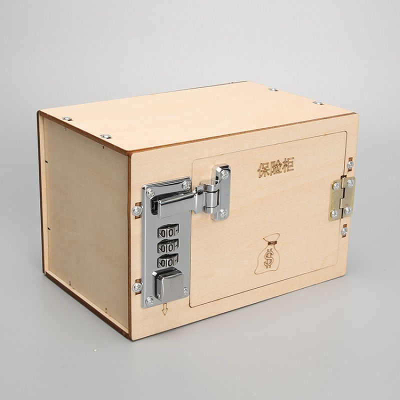 科学小制作 机械密码保险箱 中小学生科学实验科教玩具-阿里巴巴