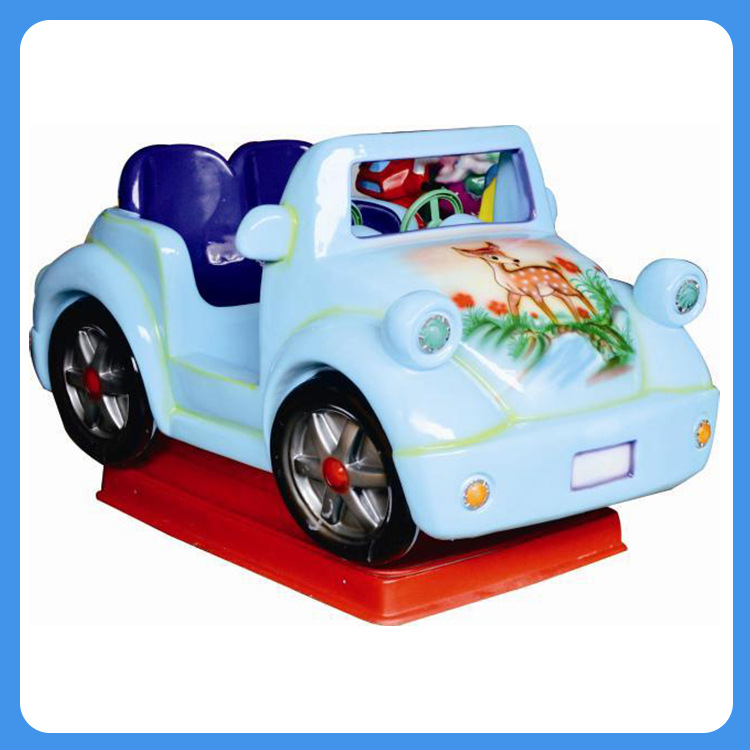 小汽车摇摆机厂家批发销售 3d玻璃钢摇摆机投币摇摇车新款式