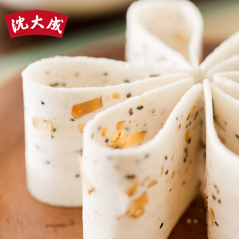 沈大成云片糕正宗软糯雪片糕点上海特产老字号黑芝麻核桃结婚喜糕