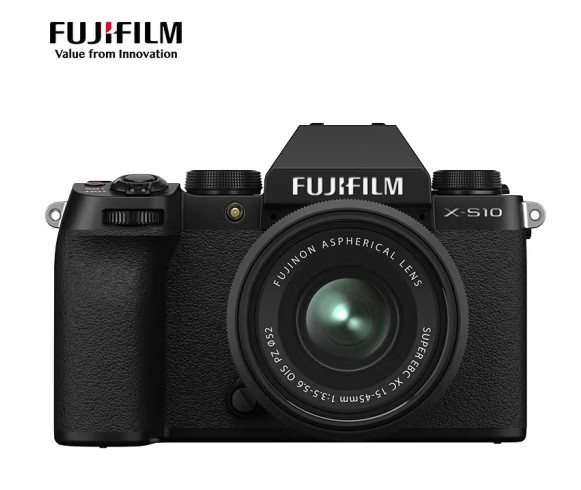 现货国行适用富士x-s10 xs10微单数码照相机4k高清5轴防抖15-45