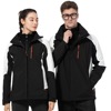 new pattern Autumn and winter outdoors Pizex men and women Trine Twelve Set of parts Removable Plush thickening coat clothing waterproof
