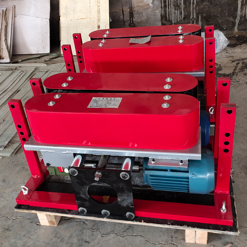 遥控小型传送机dsj-180大功率电缆输送机桥架放线牵引机