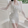 Casual suit Summer wear 2023 new pattern Two piece set Borneol Sunscreen one-piece garment undergarment covering the chest and abdomen high-grade Jumpsuits