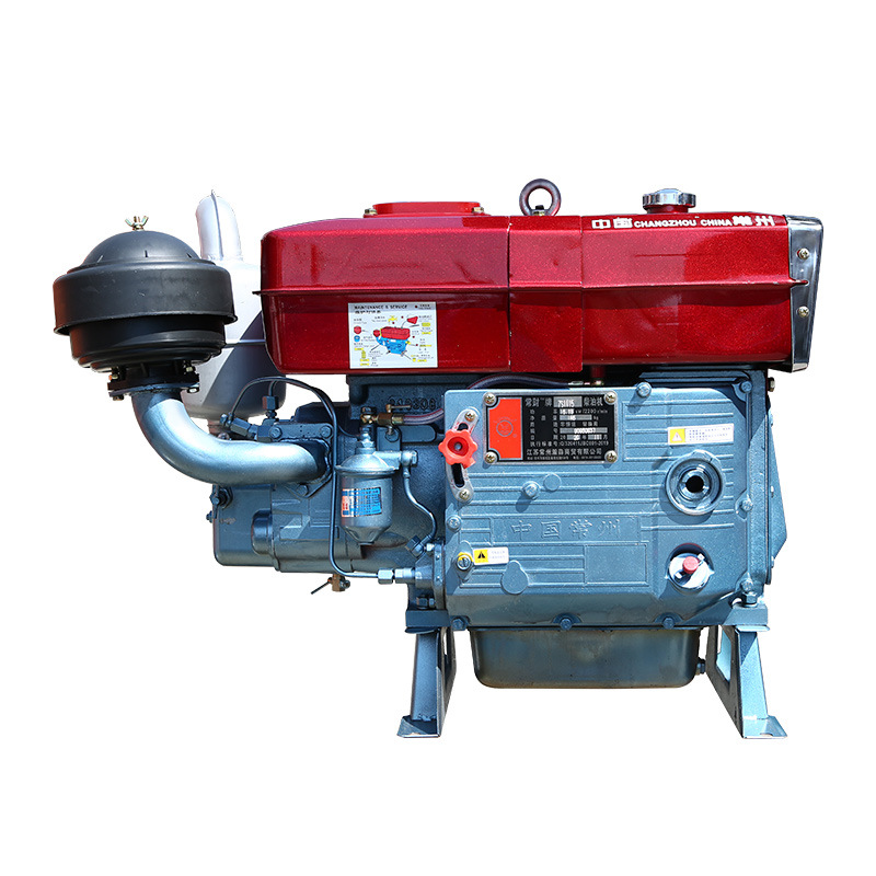 单缸柴油机发动机12/15/18/20马力水冷小型拖拉机电启动农用