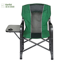 新款户外露营野餐带桌板折叠椅便携式休闲沙滩椅美术写生垂钓椅
