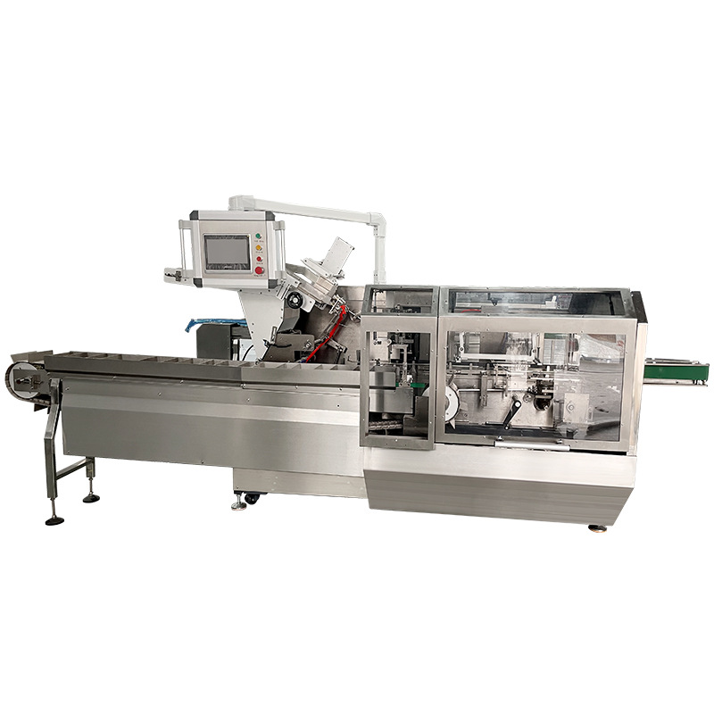 全自动食品饼干装盒机多功能 自动化妆品折盒机 日用品装盒设备