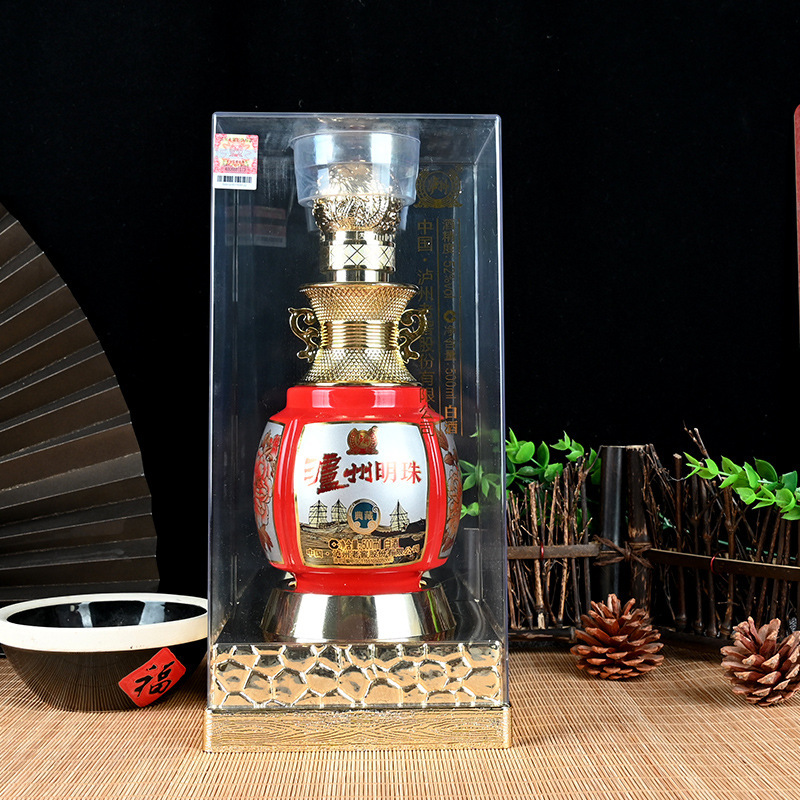 泸州明珠浓香型42度6瓶500ml白酒粮食酒整箱礼盒装送礼招待之选